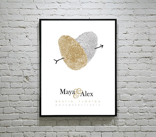 Gold and Silver Ampersand