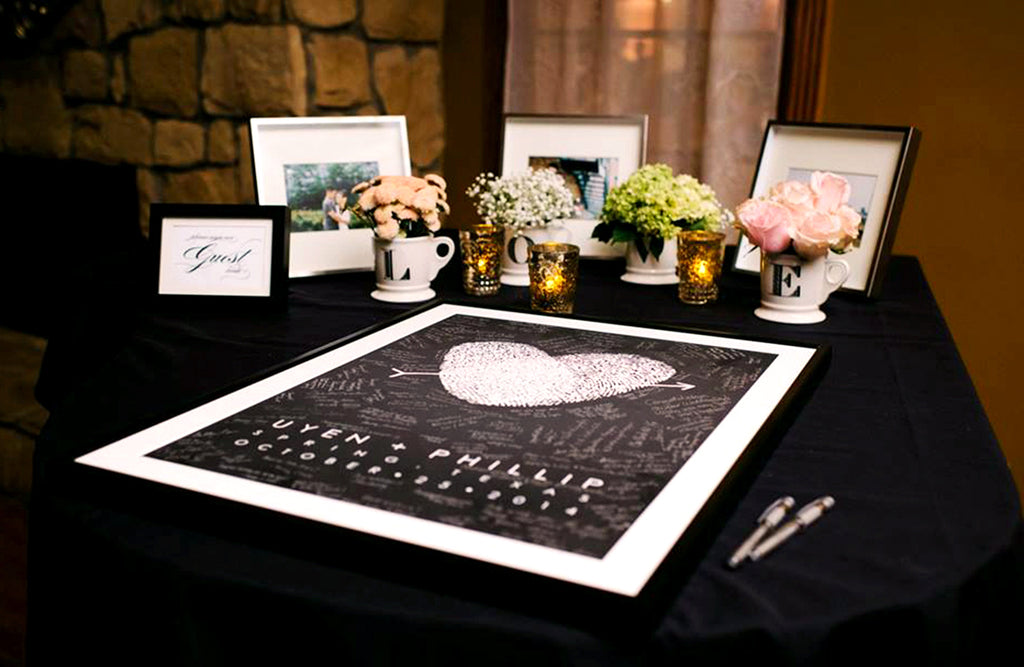 16 Tips for the Perfect Guest Book Table