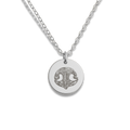 Dog nose print jewelry in silver
