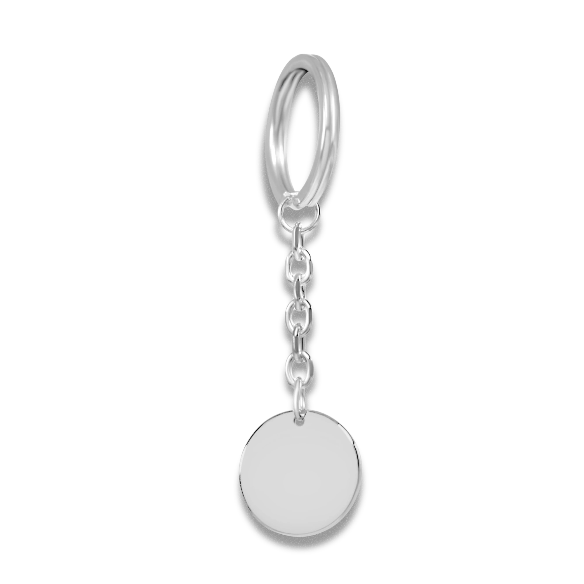Pet Paw Print Keychain