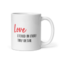 back of mug with writing dog nose print quote