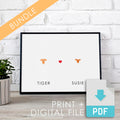 Nose Prints for Multiple Pets + DIGITAL File  📥 - On Sale