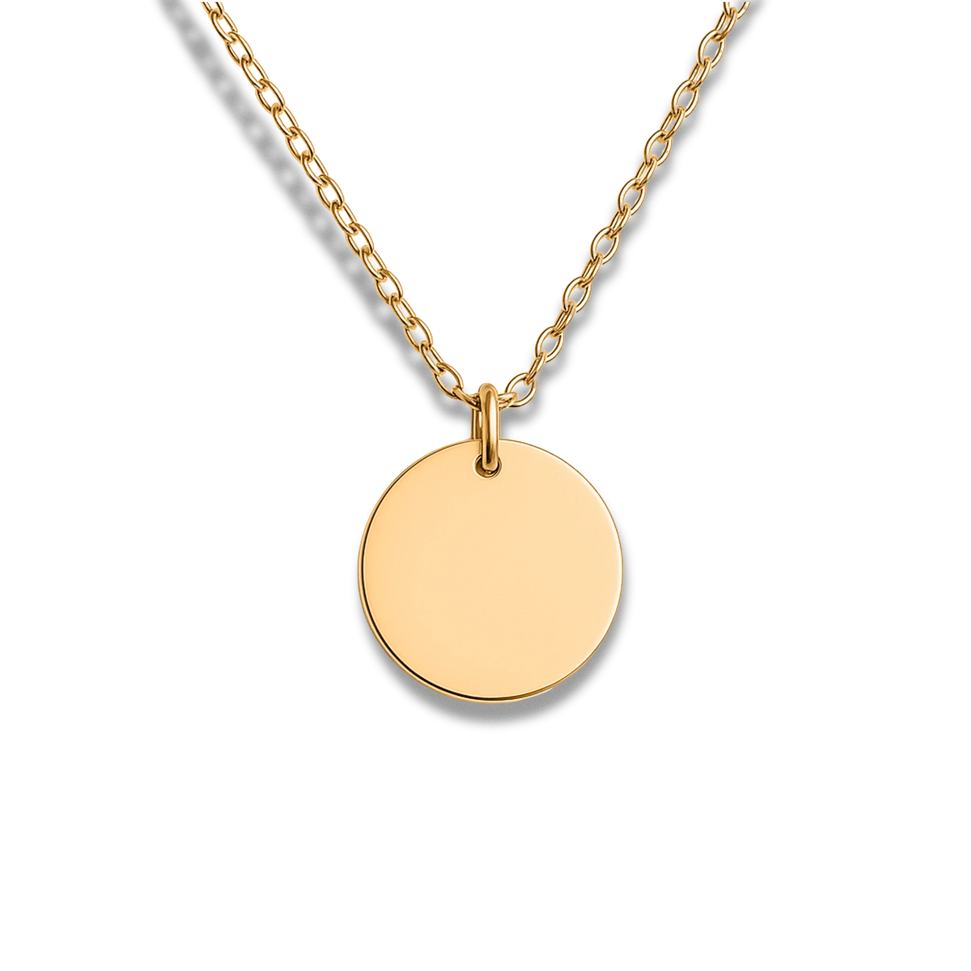 Pet Nose Print Coin Necklace
