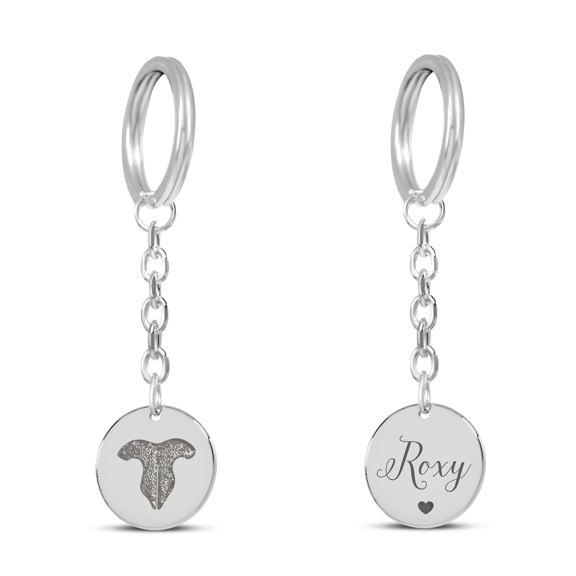 Pet Nose Print Keychain