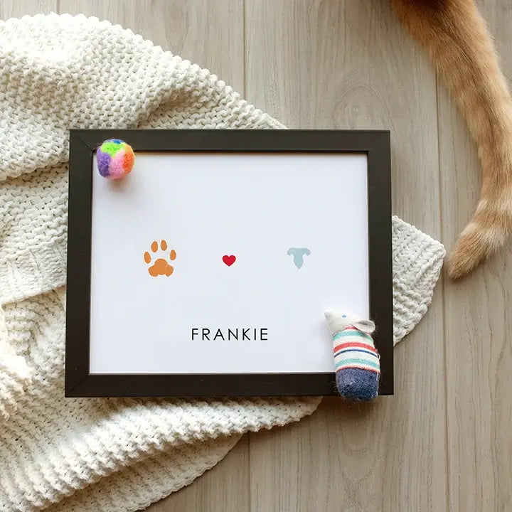 Pet Paw and Nose Print Gift Both Prints Together For Dogs