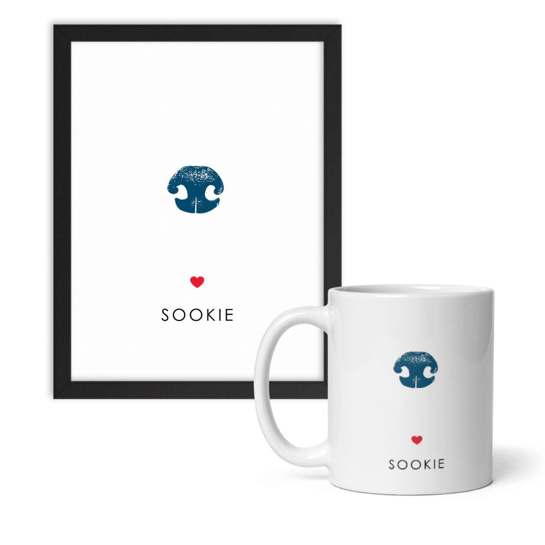 Pet Nose Print & Mug - Flutterbye Prints
