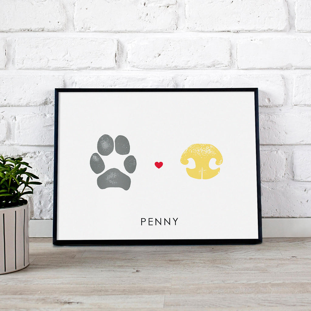 Pet Paw and Nose Print Gift