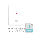 digital copy of pet nose print to print at home and make copies 