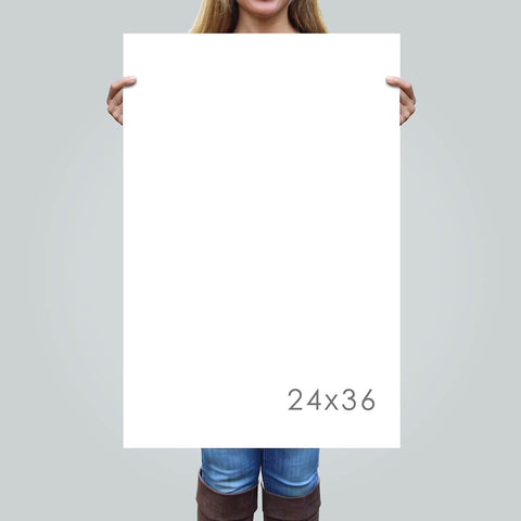 24x36 inch Sign Sizing Reference Guide