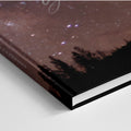 Night Sky Traditional Wedding Guest Book