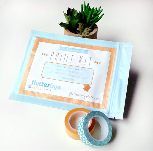 Inkless Fingerprint Kit for Taking fingerprints Thumbprinting kit